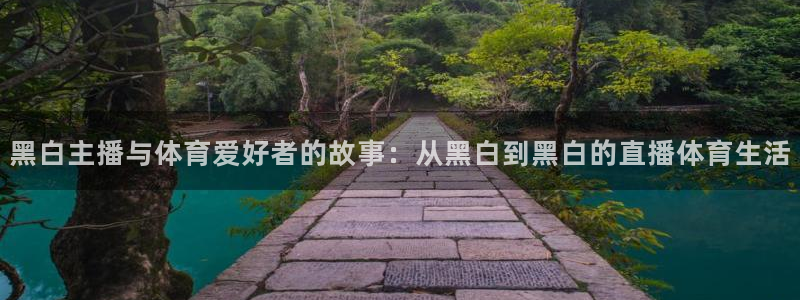 黑白主播与体育爱好者的故事：从黑白到黑白的直播体育生活